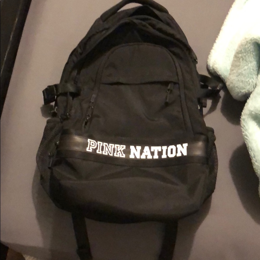 Victoria secret pink book bag.
